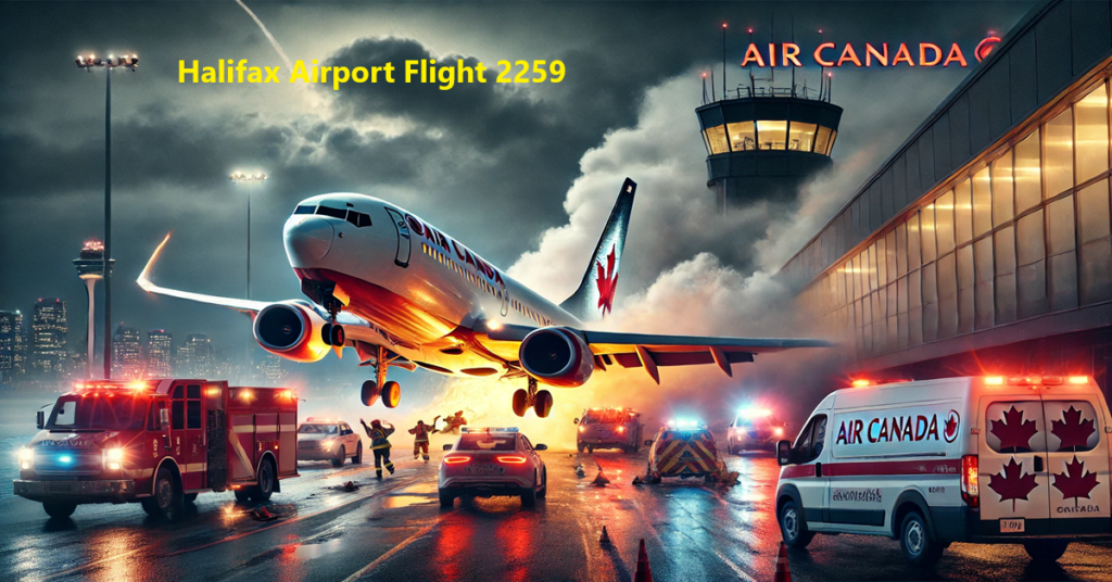 Air Canada Flight Emergency Landing Gone Wrong Canada Plane Catches Fire halifax