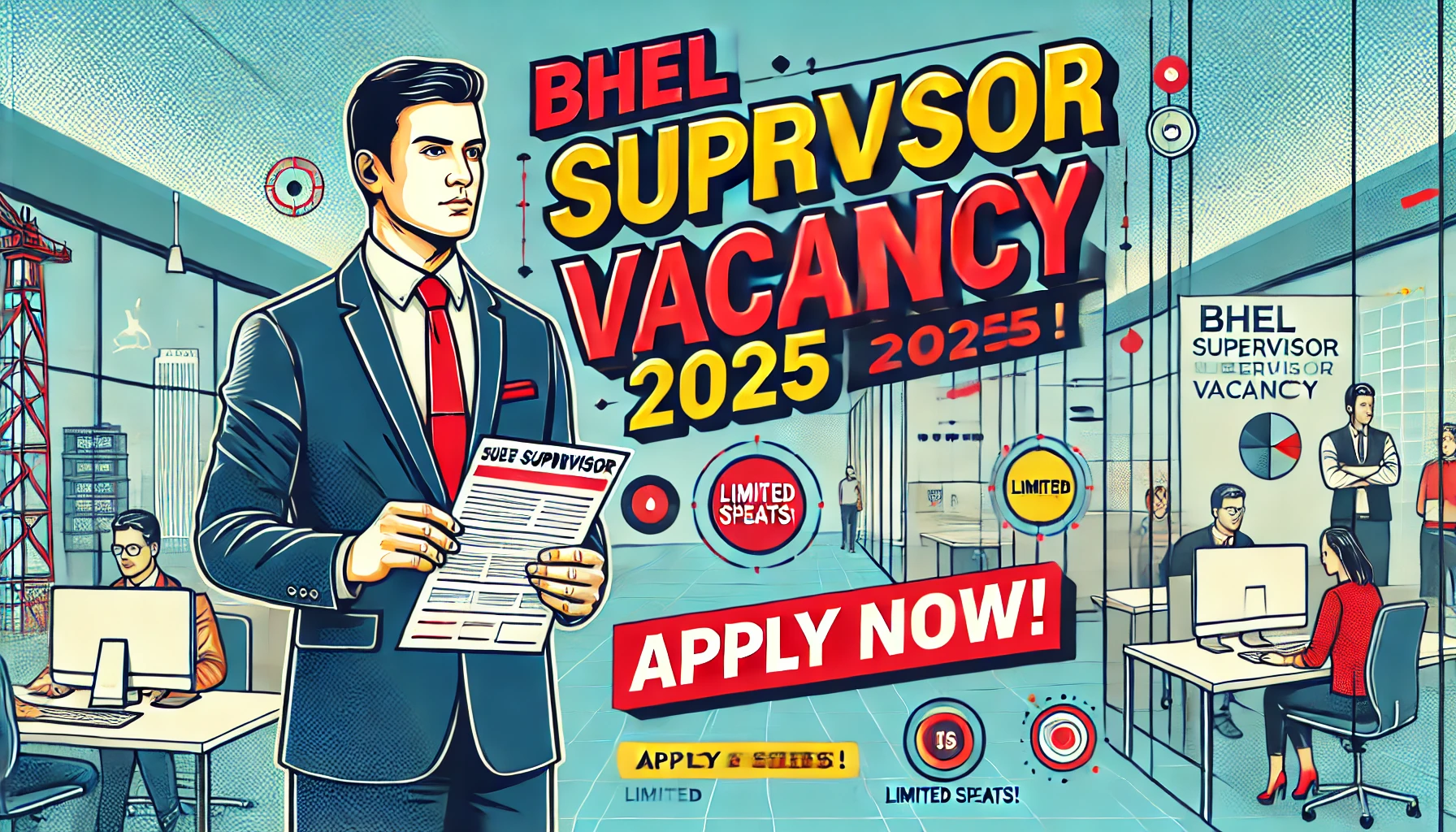 BHEL Supervisor Vacancy 2025 Govt Job Alert BHEL Hiring! High Salary, Limited Seats!