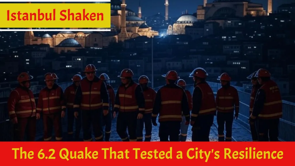 Istanbul Shaken The 6.2 Earthquake That Tested a City's Resilience