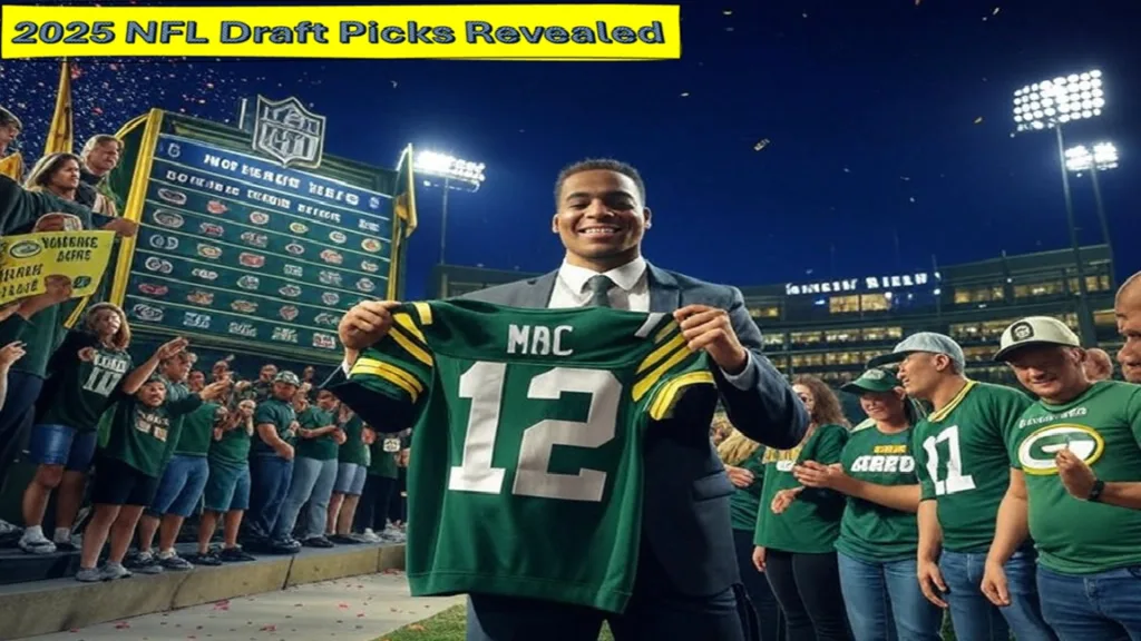 Top NFL Draft Picks of 2025 Meet the Future Stars Set to Dominate the League!