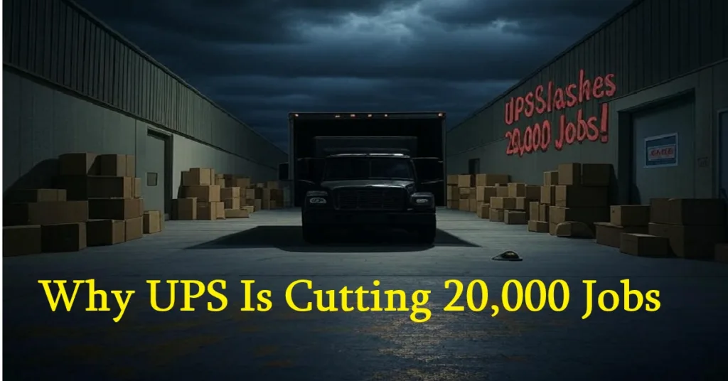 UPS Cuts 20,000 Jobs Due to Technology and Amazon Trim