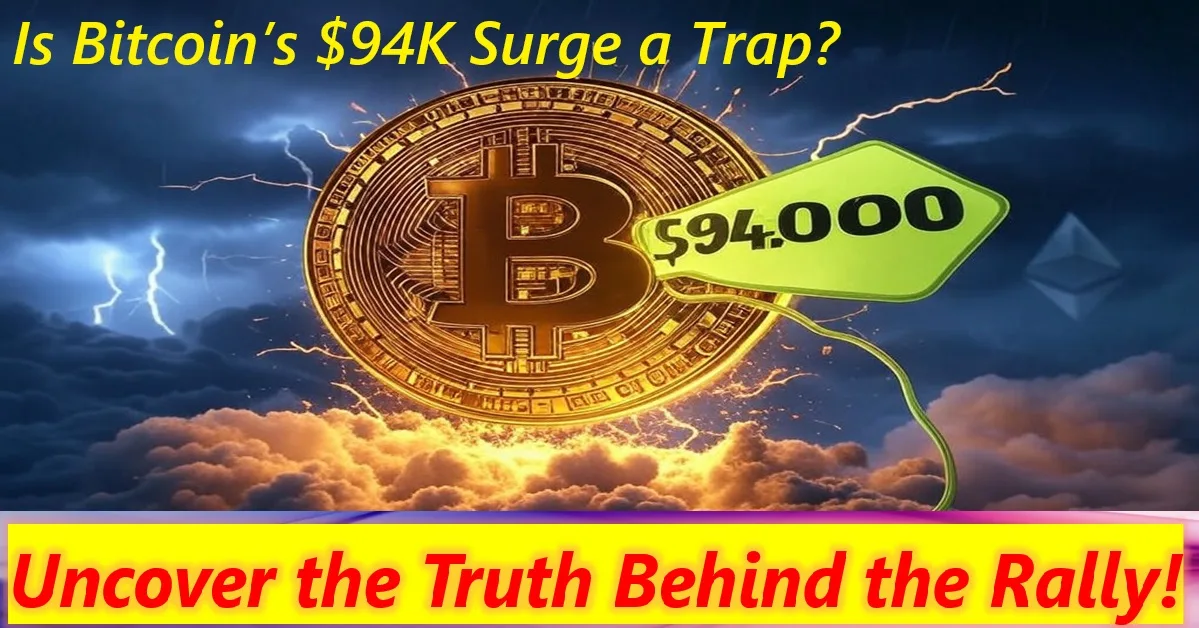 Why Bitcoin Soared to $94K and Ethereum Didn’t The Shocking Divide Revealed!