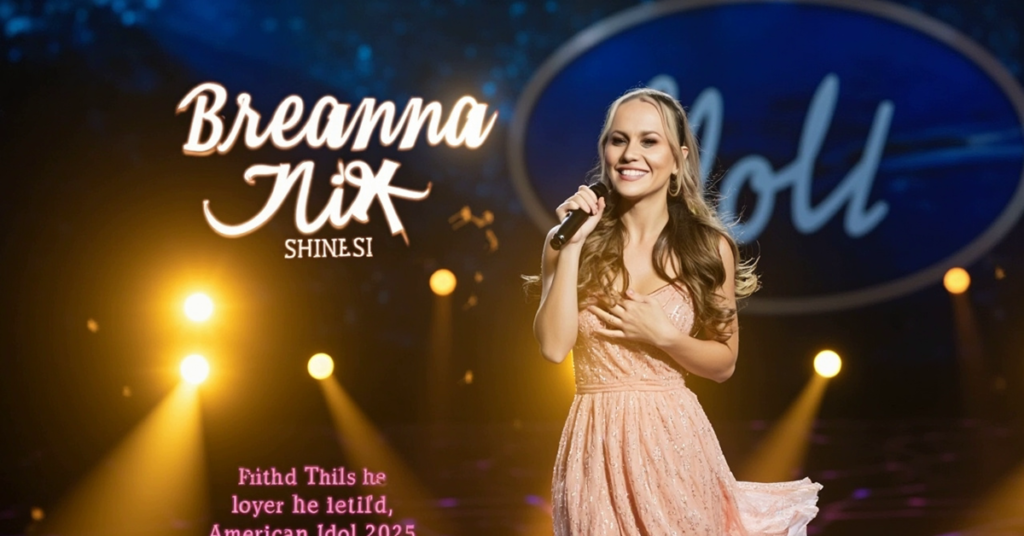 Breanna Nix’s Heartfelt American Idol Performance