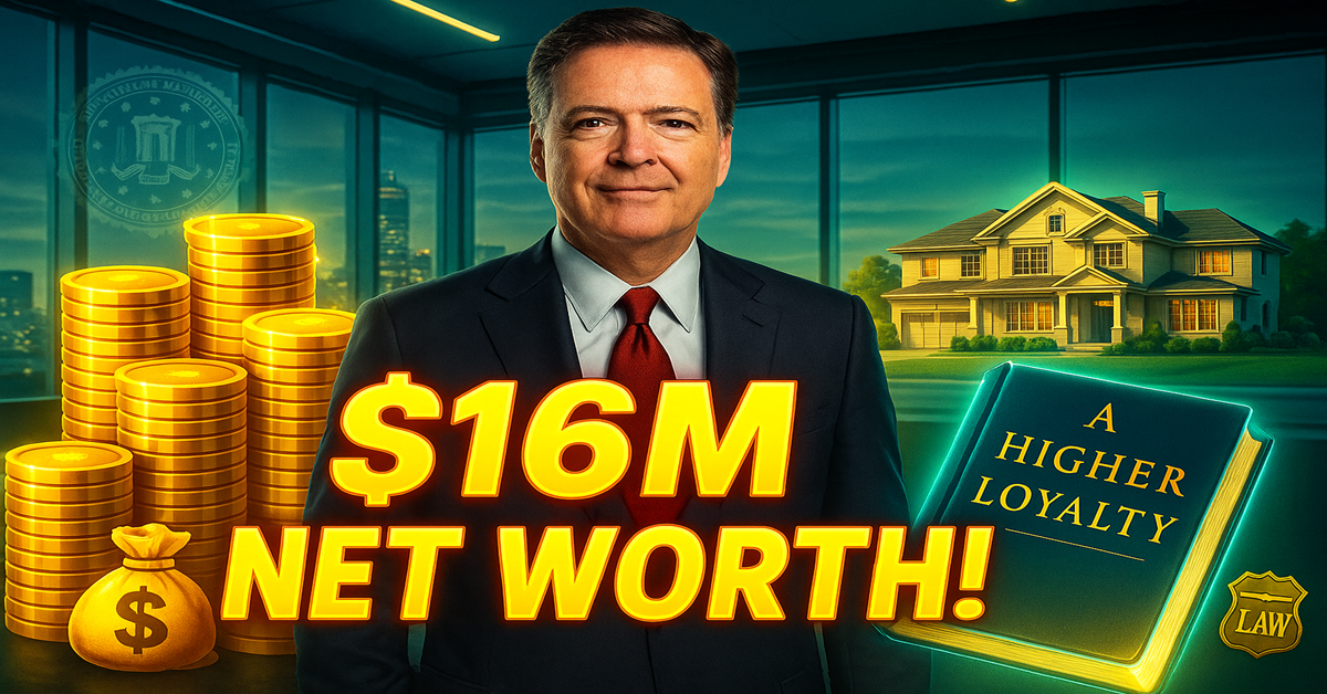 James Comey’s $16M Fortune How the FBI Chief Built His Wealth! net worth