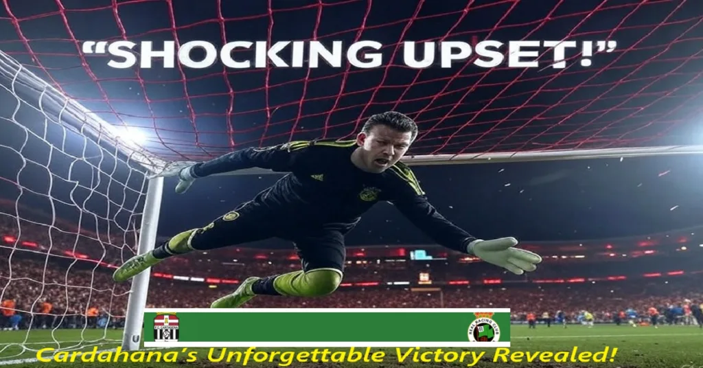 The Goalkeeper Who Defied All Odds Cardahana’s Unforgettable Victory Revealed!