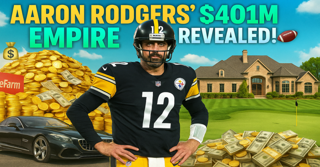 Aaron Rodgers’ Secret Marriage and $401M Fortune Uncovered! Wife name Net worth