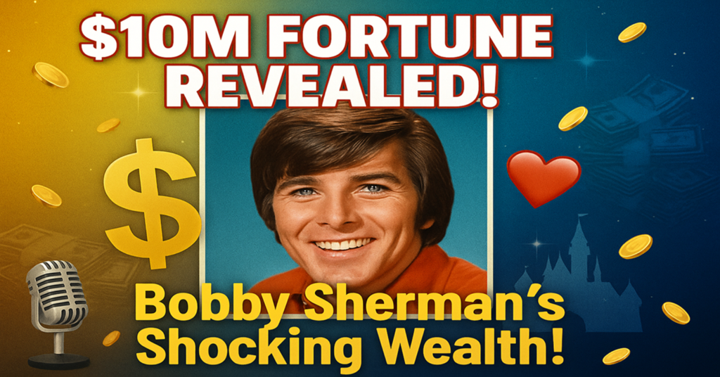Bobby Sherman’s $10M Fortune How He Built Wealth Beyond Music! Net Worth