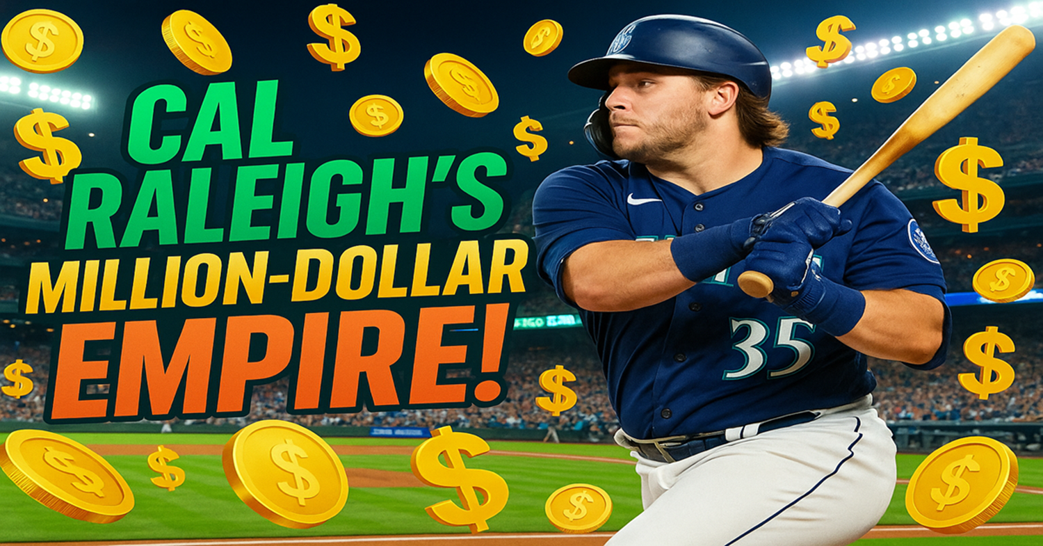 Cal Raleigh’s Jaw-Dropping Net Worth Revealed How the Big Dumper Built His Fortune! 💰