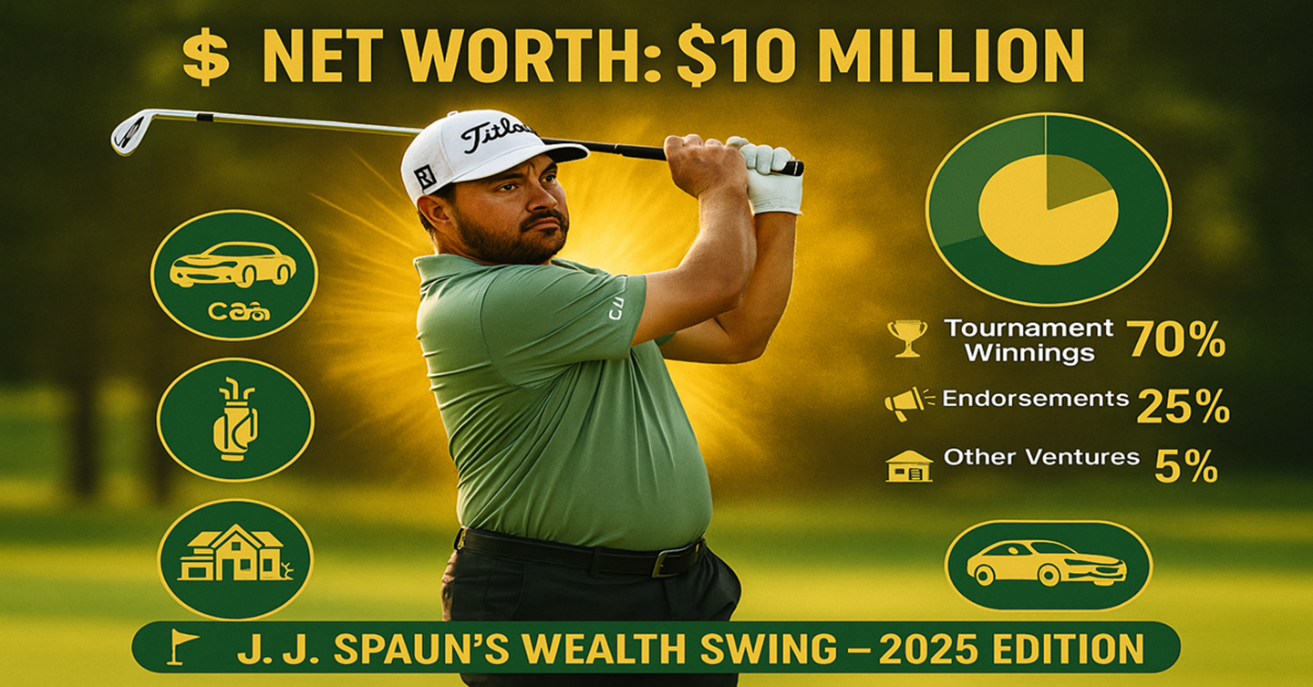 From Skateboard Dreams to U.S. Open Glory J J Spaun’s Shocking Rise! Net Worth