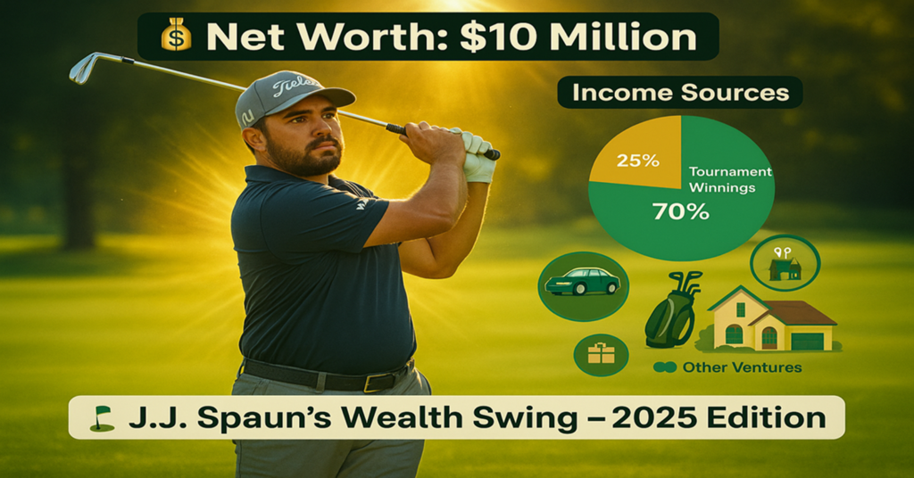 How J J Spaun’s 64-Foot Putt Changed Golf Forever! Massive Net worth