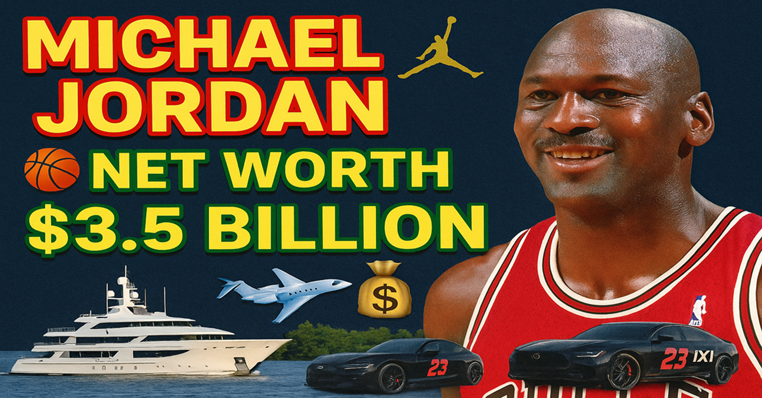 Michael Jordan’s Billion-Dollar Empire Secrets Behind His Jaw-Dropping Net Worth!