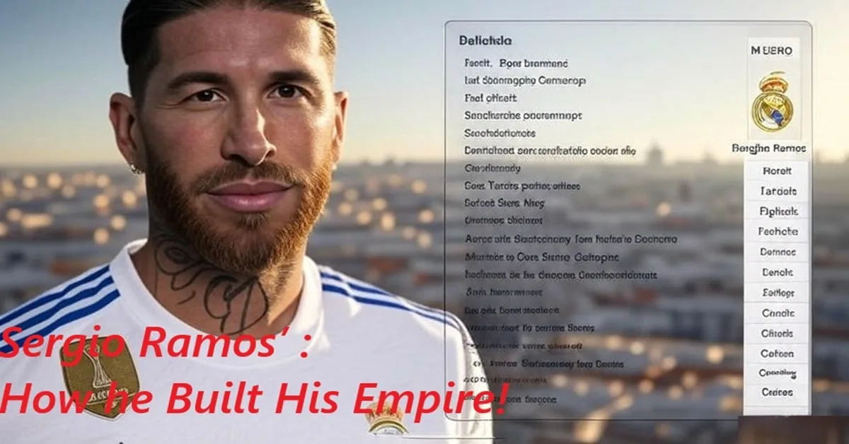 Sergio Ramos’ Shocking $80M Fortune How He Built His Empire! Why Sergio Ramos Moved to Mexico at 39 The Untold Story!