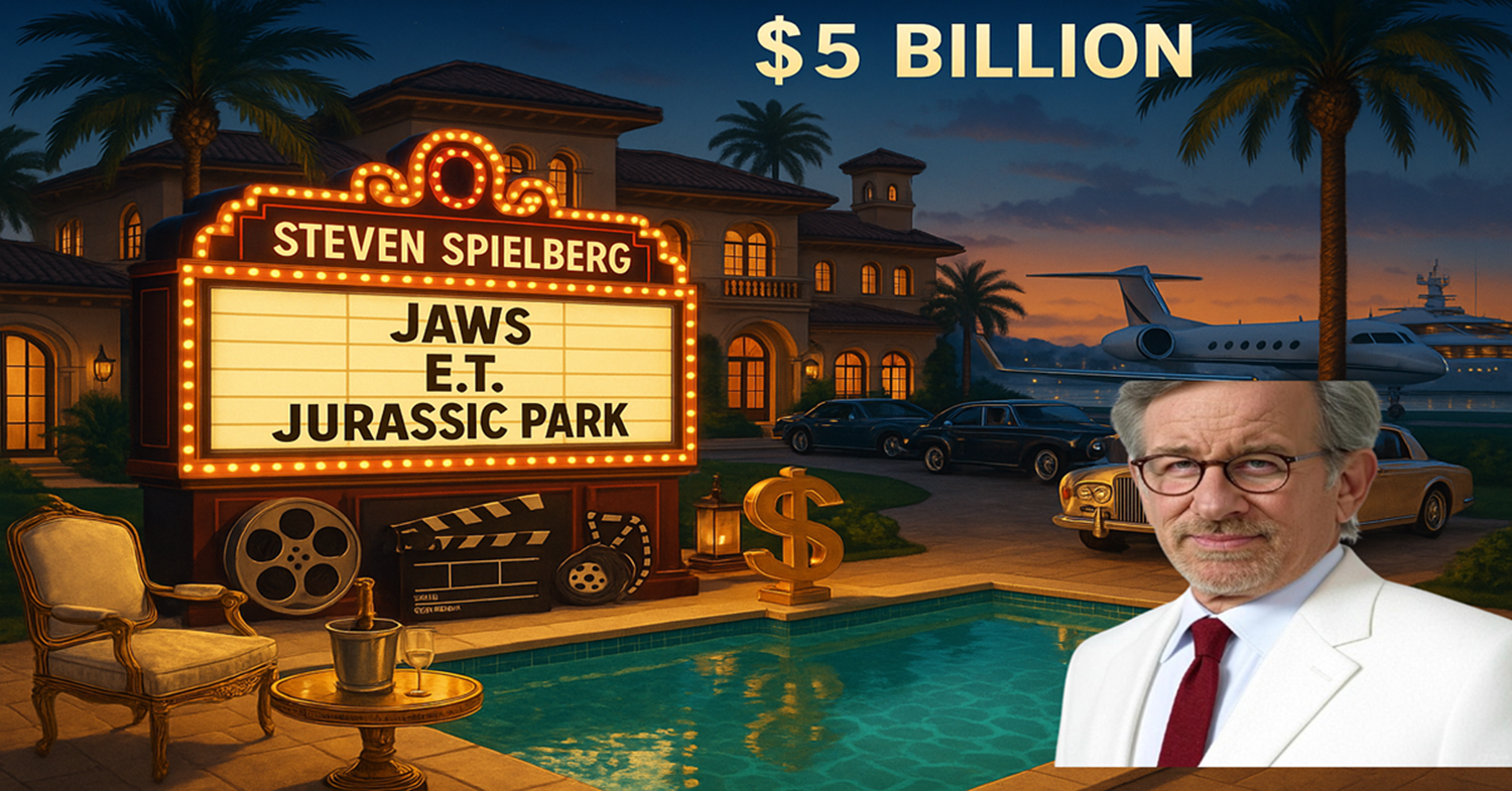 Steven Spielberg’s $5.3 Billion Empire Secrets Behind His Hollywood Fortune!” 💰Net Worth