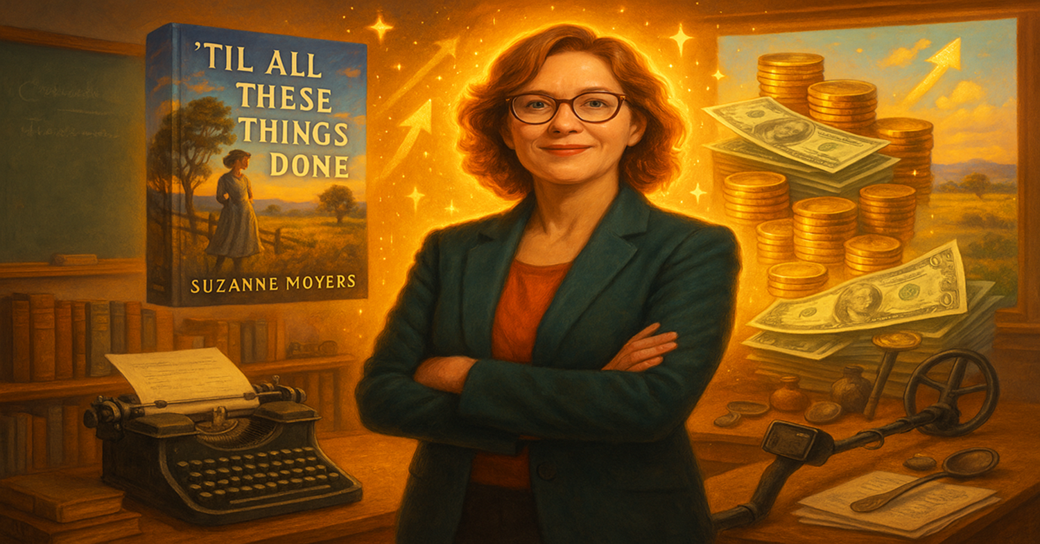 Unveiled Secrets of Suzanne Moyers How Her Family’s Past Shaped a Bestselling Novel! Net worth