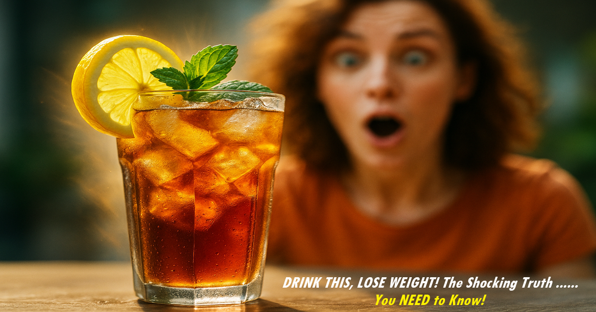 DRINK THIS, LOSE WEIGHT! The Shocking Truth About Iced Tea You NEED to Know!