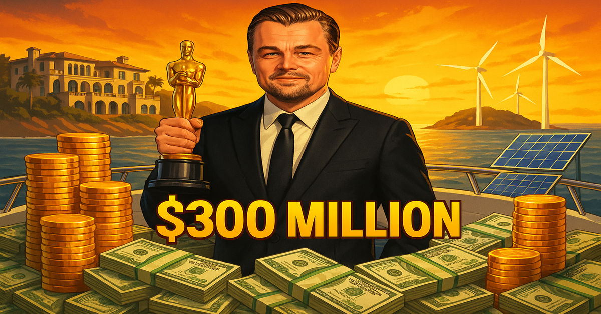 How Leonardo DiCaprio’s $300M Fortune Made Him Hollywood’s King! Net Worth