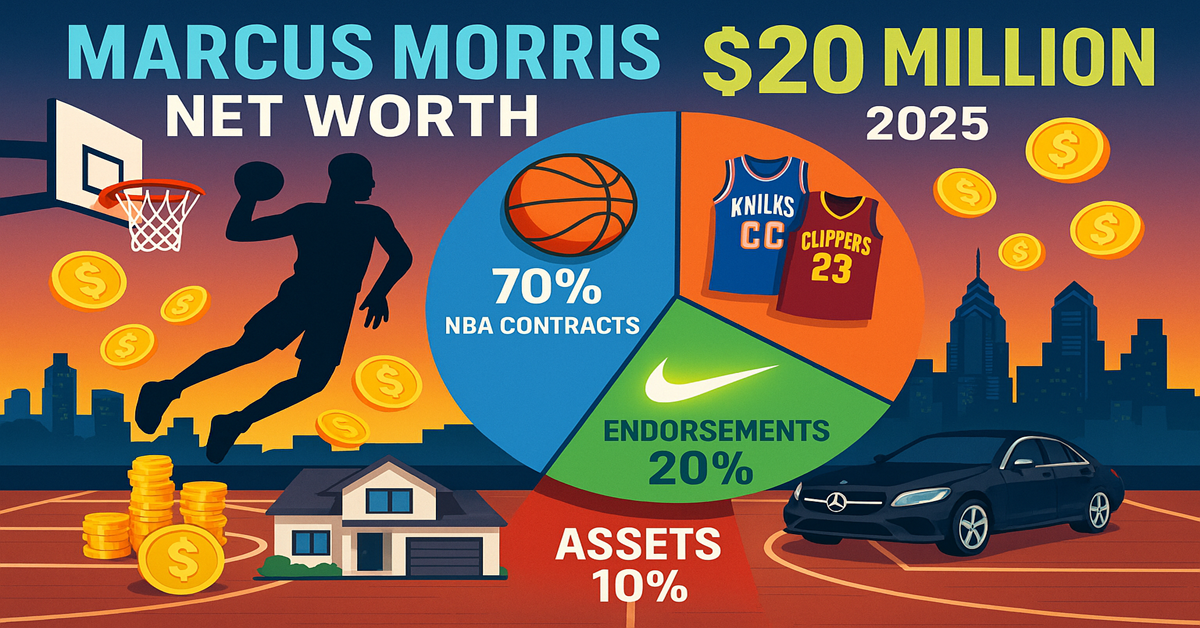 How Marcus Morris Sr Built a $20M Empire with Basketball and Brains! Net Worth