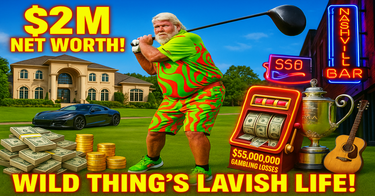 John Daly’s $2M Fortune How He Blew $55M but Still Lives Large! Net Worth