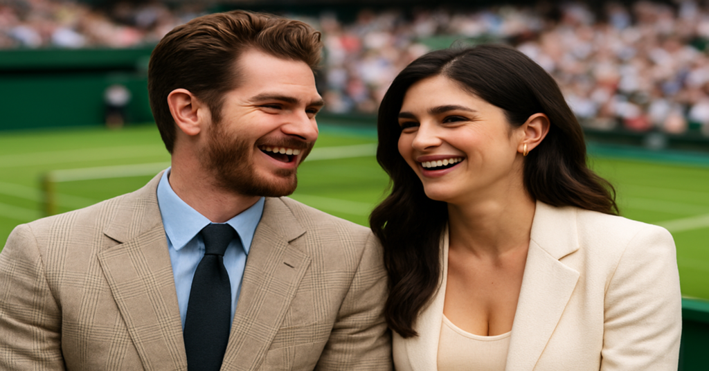 THE PHOTOS ARE HERE Andrew Garfield & Monica Barbaro's Wimbledon Outing Changes EVERYTHING!