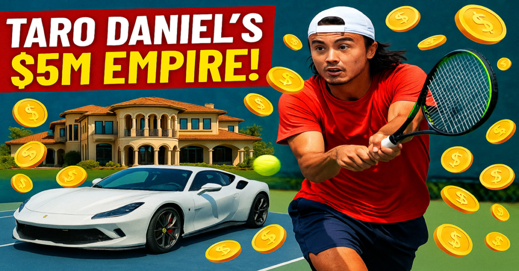 Taro Daniel’s Shocking Net Worth Revealed How This Tennis Star Built His Fortune!