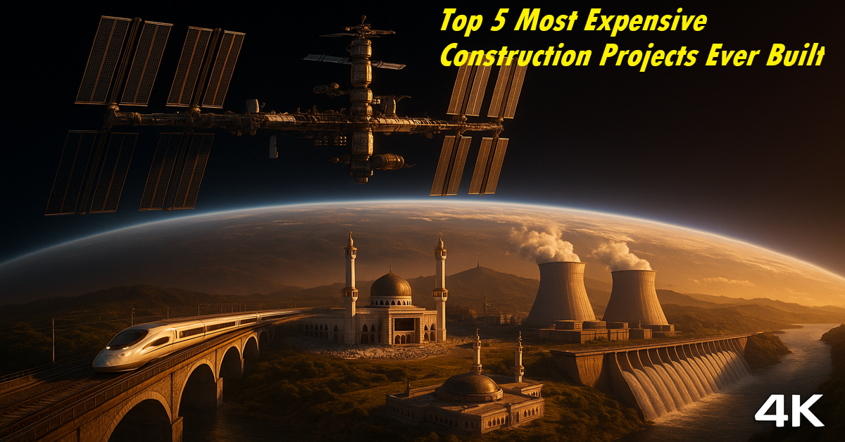 Top 5 Most Expensive Construction Projects Ever Built
