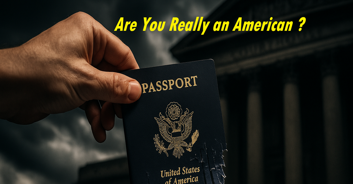 USA Citizenship Are You Really an American One Mistake on a Form Could Give the Government the Power to Decide