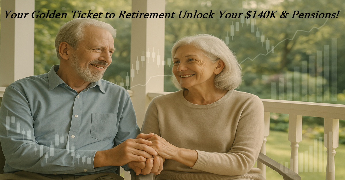 Your Golden Ticket to Retirement Unlock Your $140K & Pensions!