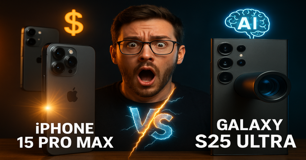 iPhone 16 Pro Max vs. iPhone 15 vs. Galaxy S25 Ultra Don’t Buy Until You Know Which One’s Best for YOU!