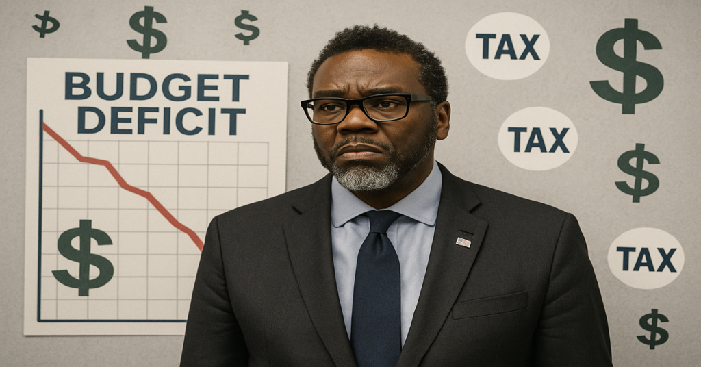 Chicago's Financial Crisis Chicago Mayor Brandon Johnson Shocking Plan to Tax You Out of a Job