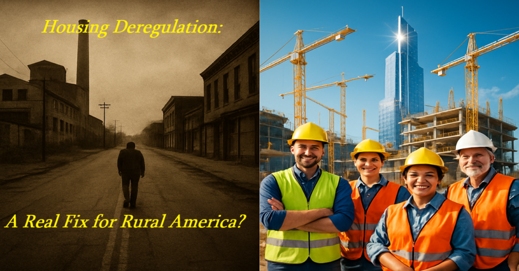 Housing Deregulation: A Real Fix for Rural America's Economic Woes
