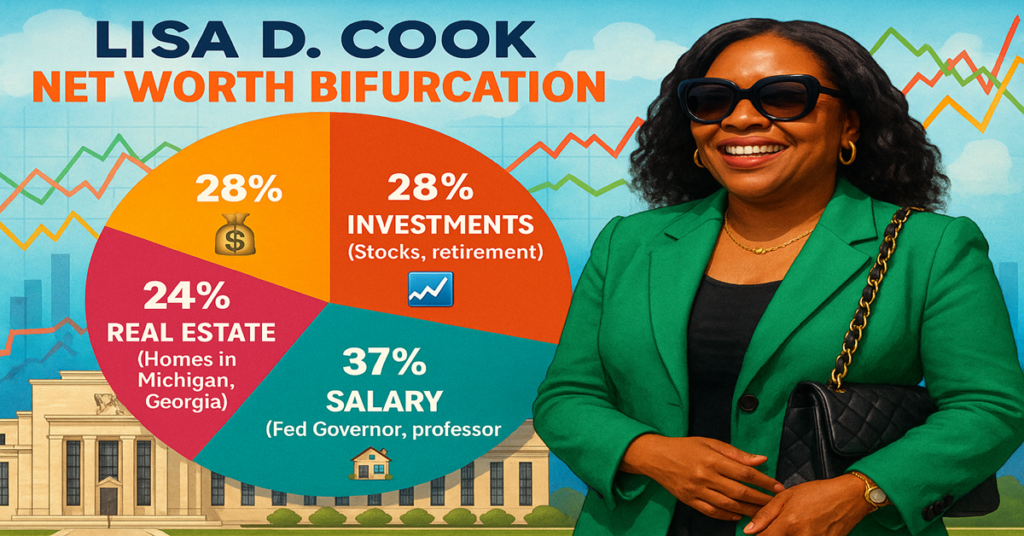 Shocking Secrets of Fed Governor Lisa D Cook's Million-Dollar Empire Revealed! Net worth