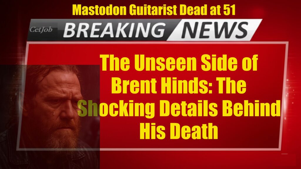 The Final Ride Mastodon Guitarist Brent Hinds Dies After Motorcycle Crash at 51!