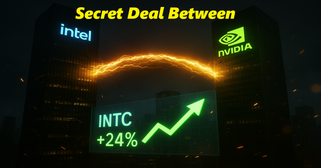 Intel Stock Just EXPLODED 24%....This Secret Deal Between Intel and Nvidia Just Changed The Future of Computing Forever