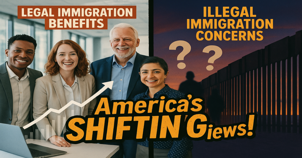 Trump's Policies Backfire What Americans REALLY Think About legal Immigration Now!